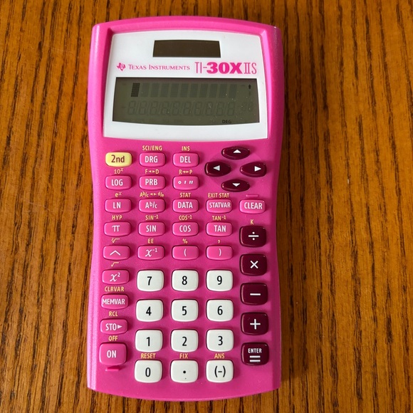 Pink Texas Instruments Calculator - Picture 5 of 5
